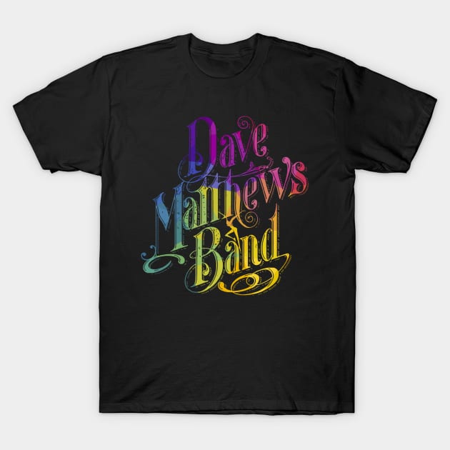 Dave Matthews Band Polygonal Color T-Shirt by mashudibos